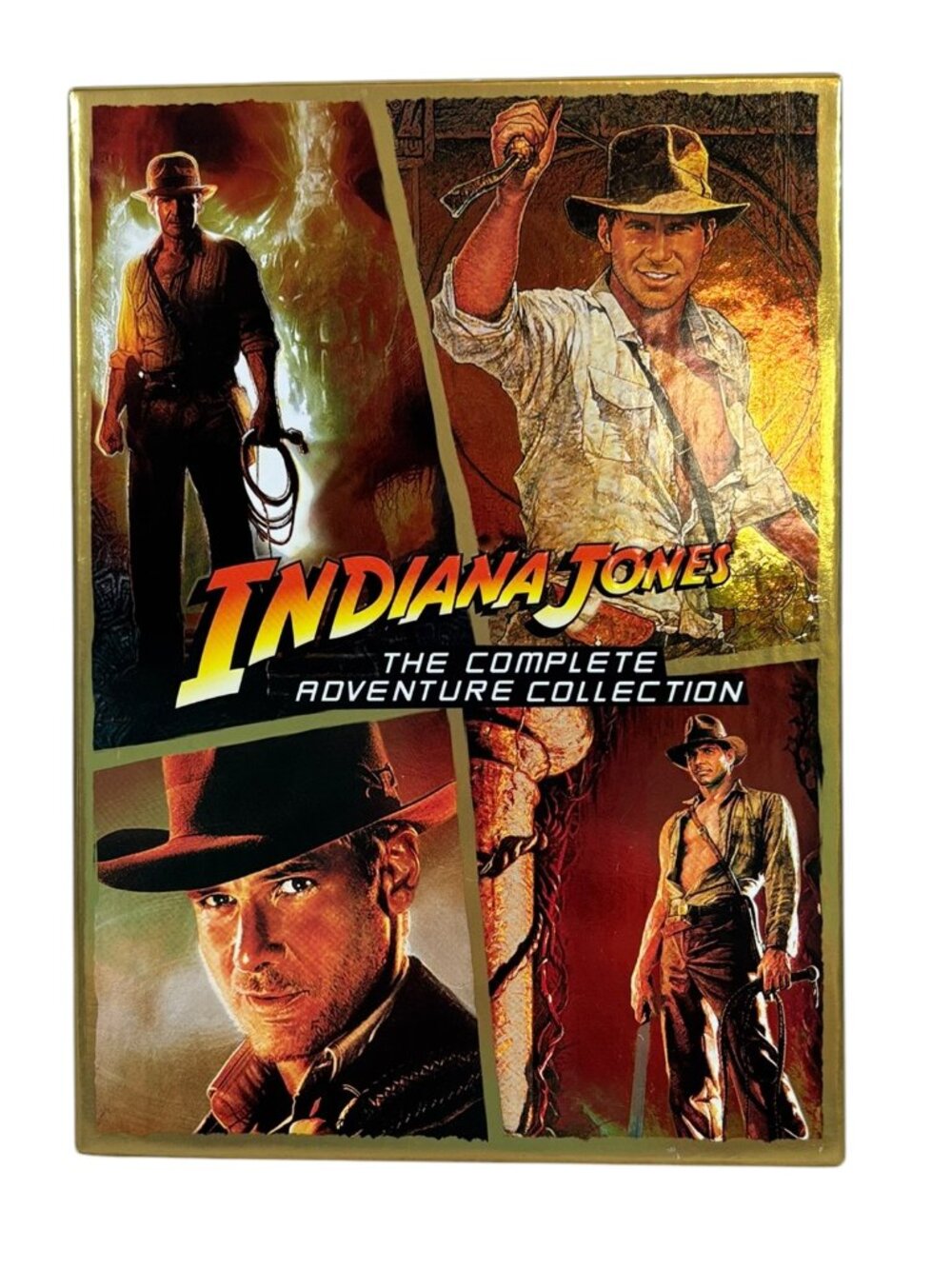 Indiana Jones The Complete Adventure Movie Collection 4 DVD Box Set 1981 - 2008